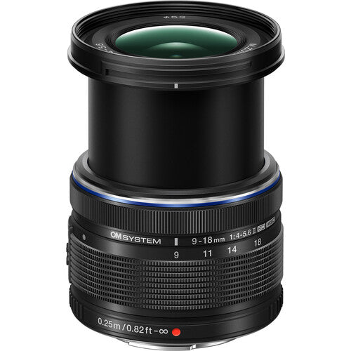 美品 OM SYSTEM 9-18mm f/4-5.6Ⅱ OM SYSTEM M.Zuiko Digital ED 9-18mm f/4-5.6 II Lens – DigitalRev Store