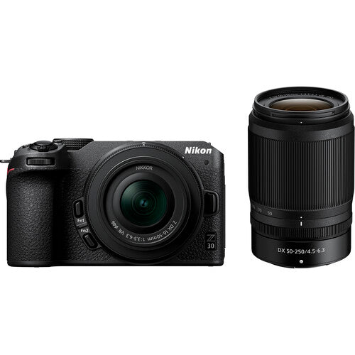 Nikon Z30 Camera with 16-50mm and 50-250mm Lenses Kit – DigitalRev
