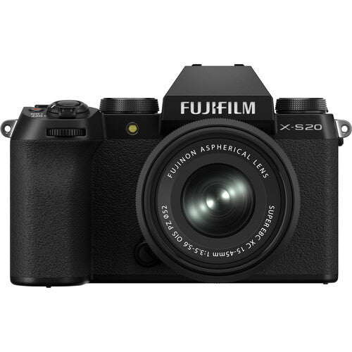 Fujifilm X-S20 Mirrorless Camera with 15-45mm Lens Kit