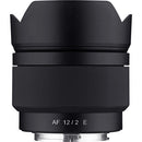 Samyang 12mm f/2.0 AF Compact Ultra-Wide Angle Lens