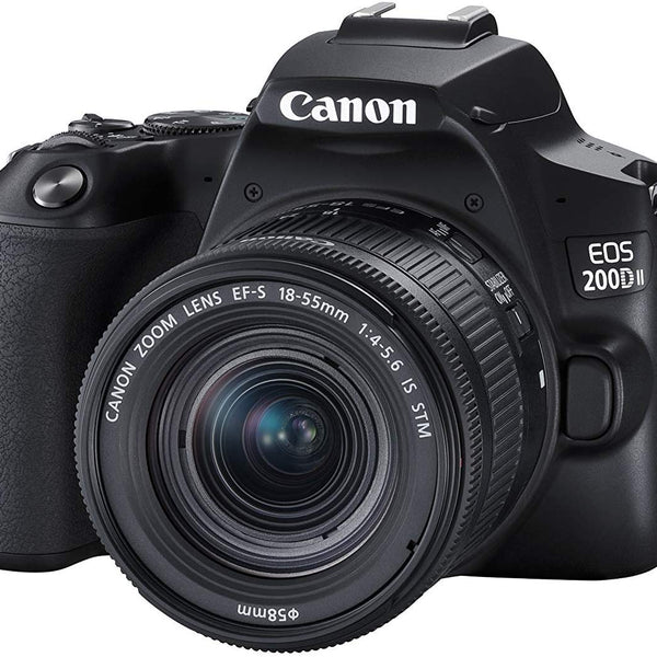 Canon EOS 200D II with EF-S 18-55mm f/4-5.6 IS STM Lens Kit